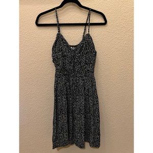 Xhilaration | Black & White Polkadot Dress